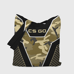 Сумка-шопер CS:GO Khaki Camo, цвет: 3D-принт