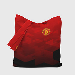 Сумка-шопер FC Man UTD: Red Poly, цвет: 3D-принт