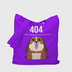 Сумка-шоппер Doggy: Error 404
