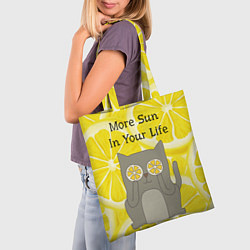 Сумка-шопер More Sun In Your Life, цвет: 3D-принт — фото 2
