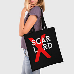 Сумка-шопер Scarlxrd Logo, цвет: 3D-принт — фото 2