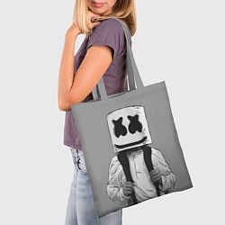 Сумка-шопер Marshmallow Boy, цвет: 3D-принт — фото 2