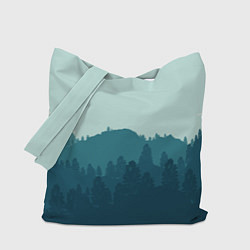 Сумка-шопер Firewatch Wood, цвет: 3D-принт