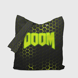 Сумка-шопер DOOM: Acid Green, цвет: 3D-принт