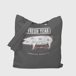 Сумка-шопер Fresh Year 2019, цвет: 3D-принт