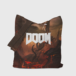 Сумка-шопер DOOM: Eternal, цвет: 3D-принт