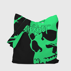 Сумка-шопер Slipknot: Acid Skull, цвет: 3D-принт