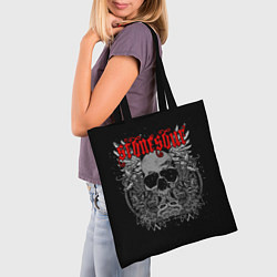 Сумка-шопер Stone Sour: Dark Skull, цвет: 3D-принт — фото 2