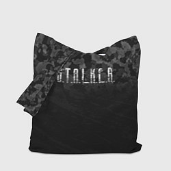 Сумка-шопер STALKER: Dark Camo, цвет: 3D-принт