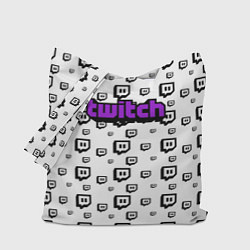 Сумка-шопер Twitch Online, цвет: 3D-принт