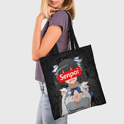 Сумка-шопер Senpai Boobs, цвет: 3D-принт — фото 2