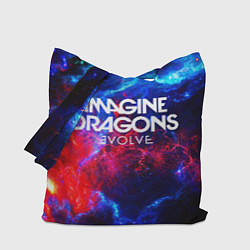 Сумка-шопер IMAGINE DRAGONS, цвет: 3D-принт