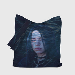 Сумка-шопер Billie Eilish: Ocean Eyes, цвет: 3D-принт