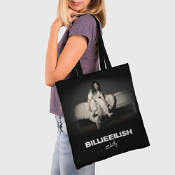 Сумка-шопер Billie Eilish: Autograph, цвет: 3D-принт — фото 2