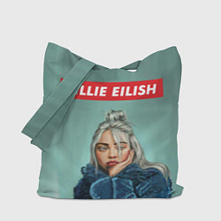 Сумка-шопер Billie Eilish, цвет: 3D-принт