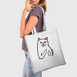 Сумка-шопер Meme Cat, цвет: 3D-принт — фото 2