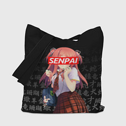 Сумка-шопер SENPAI ANIME, цвет: 3D-принт