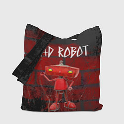 Сумка-шопер Bad Robot, цвет: 3D-принт