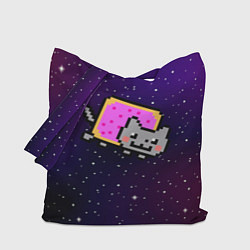 Сумка-шопер Nyan Cat, цвет: 3D-принт