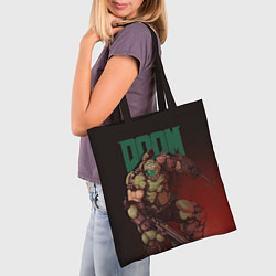 Сумка-шопер Doom, цвет: 3D-принт — фото 2