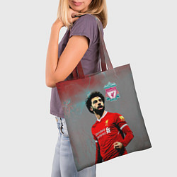 Сумка-шопер Mohamed Salah, цвет: 3D-принт — фото 2