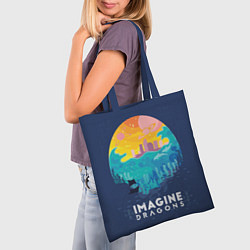 Сумка-шопер Imagine Dragons, цвет: 3D-принт — фото 2