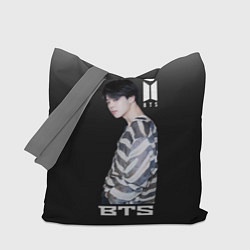 Сумка-шопер BTS, цвет: 3D-принт