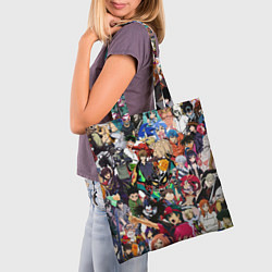 Сумка-шопер All of Anime, цвет: 3D-принт — фото 2