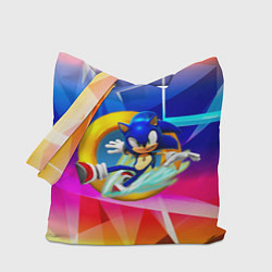 Сумка-шопер Sonic, цвет: 3D-принт