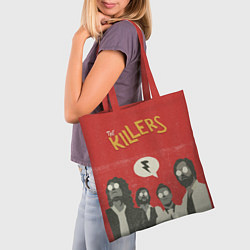 Сумка-шопер The Killers, цвет: 3D-принт — фото 2