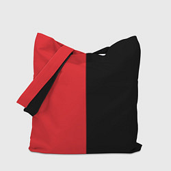 Сумка-шопер BLACK RED, цвет: 3D-принт