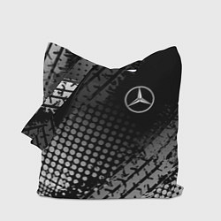 Сумка-шопер Mercedes-Benz, цвет: 3D-принт