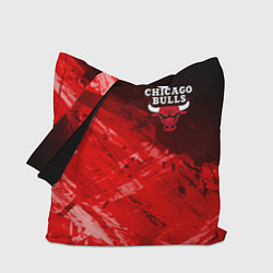 Сумка-шопер CHICAGO BULLS, цвет: 3D-принт