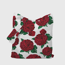 Сумка-шопер Винтажные розы, цвет: 3D-принт