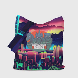 Сумка-шопер HOTLINE MIAMI, цвет: 3D-принт