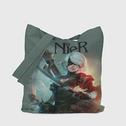 Сумка-шопер Nier, цвет: 3D-принт
