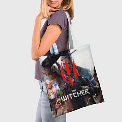 Сумка-шопер The Witcher, цвет: 3D-принт — фото 2
