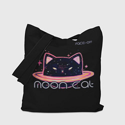 Сумка-шоппер Face Off- Moon cat