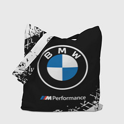 Сумка-шопер BMW БМВ, цвет: 3D-принт