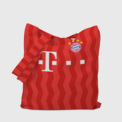 Сумка-шопер FC Bayern Munchen униформа, цвет: 3D-принт