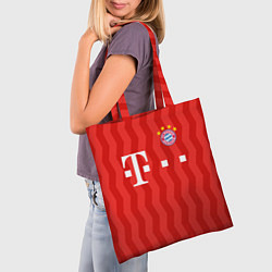 Сумка-шопер FC Bayern Munchen униформа, цвет: 3D-принт — фото 2