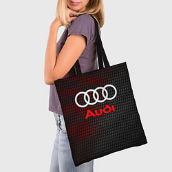 Сумка-шопер AUDI АУДИ, цвет: 3D-принт — фото 2