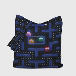 Сумка-шопер Pacman, цвет: 3D-принт