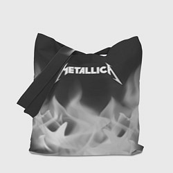 Сумка-шопер METALLICA МЕТАЛЛИКА, цвет: 3D-принт