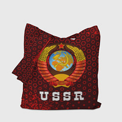 Сумка-шопер USSR СССР, цвет: 3D-принт