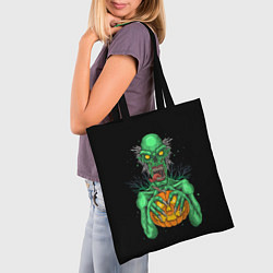 Сумка-шопер Halloween Zombie, цвет: 3D-принт — фото 2