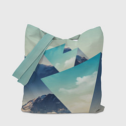 Сумка-шопер Эверест, цвет: 3D-принт