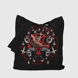 Сумка-шоппер Satanic Cat