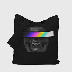 Сумка-шопер Череп, цвет: 3D-принт