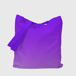 Сумка-шопер Фиолетовый космос, цвет: 3D-принт